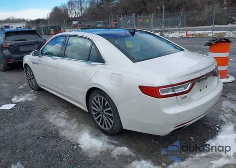 2019 Lincoln Continental Select z USA, uszkodzony, nr VIN 1LN6L9TK0K5606953